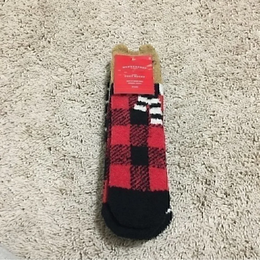 Wondershop kids cozy socks 2 pairs size xs/small shoe size 11-1